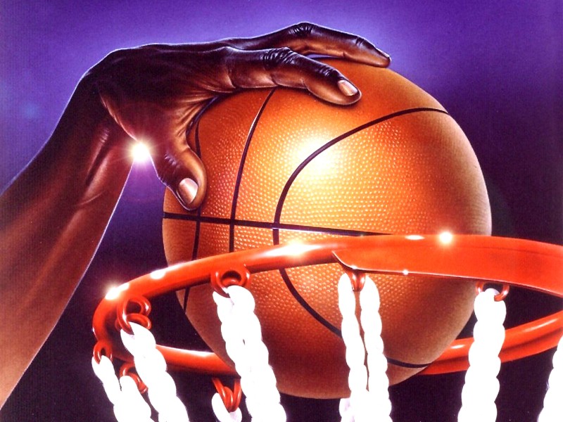 basketová pracka